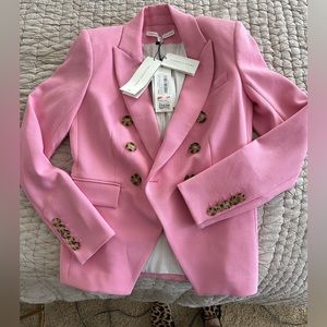 Pink Miller Dickey blazer